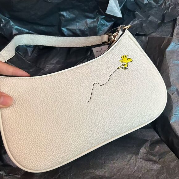 Whimsical Coach Snoopy & Woodstock Crossbody Style Bag - Picture 5 of 6
